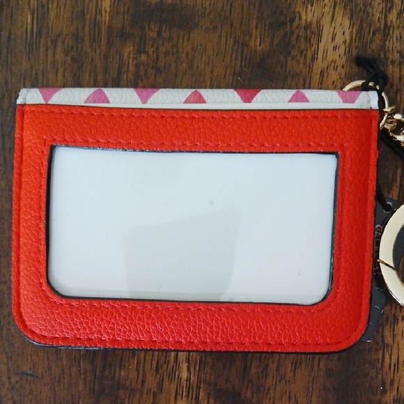 Victoria's Secret White and Pink Heart Wallet - Picture 3 of 4